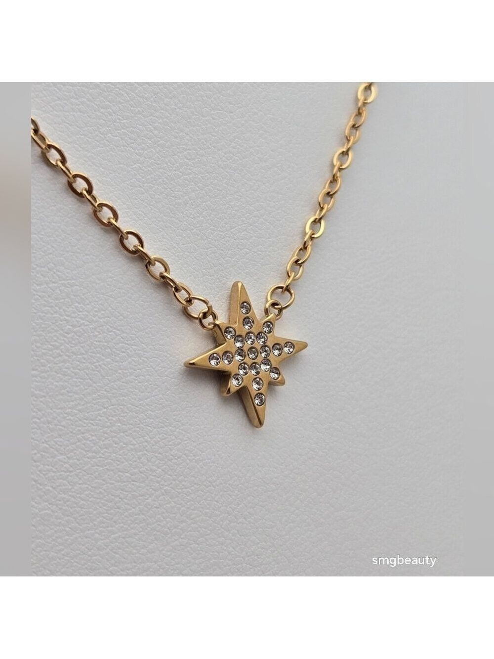 ✨2/$10✨ Celestial Starburst Necklace 16'' Adjustable Gold Tone Sparkly